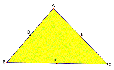 Constructing a triangle from medians